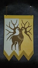 Striscione Cervo Dorato Tre