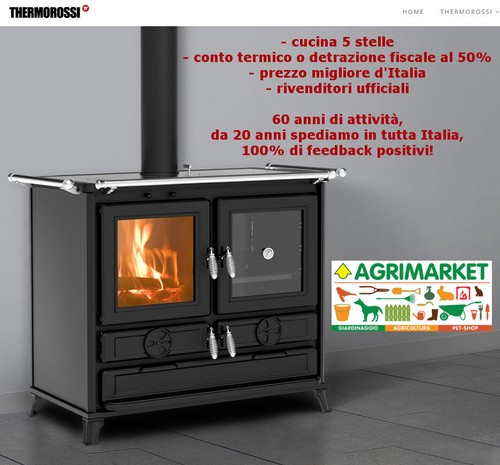 Cucina legna thermorossi - thermorossi, klara