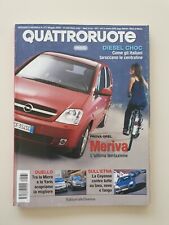 Quattroruote n°571 Maggio 2003 -Opel Meriva - AR GTV e Spider - Porsche Cayenne