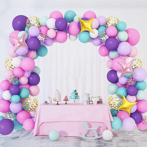 Kit arco palloncini rosa - kit,