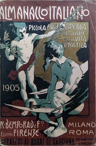 Libro almanacco italiano - libro,