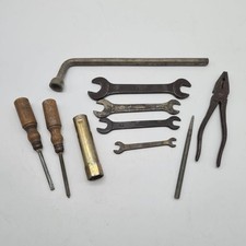 FIAT DINO COUPE SPIDER 2300 TOOL KIT BAG PLIERS WRENCHES SCREWDRIVERS no FERRARI