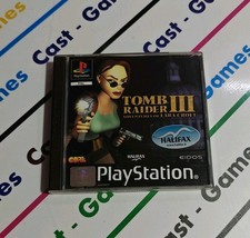 SONY PS1 TOMB RAIDER III PLAYSTATION 1 PAL ITALIANO COMPLETO QUASI NUOVO 