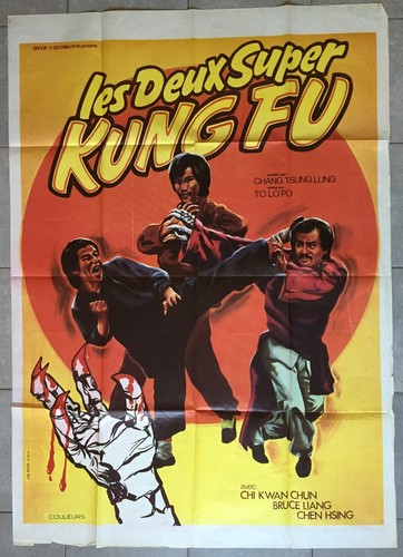 Manifesto due super kung - le, kung-fu