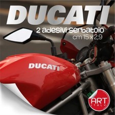 Ducati 2 adesivi per serbatoio