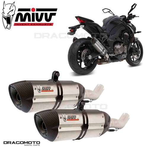 Scarico doppio kawasaki - doppio,