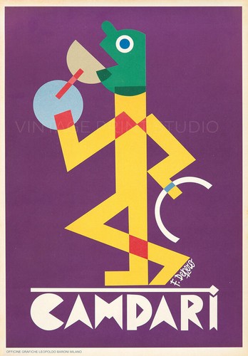 Campari cocktail vintage - campari,