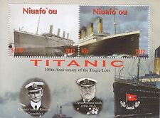 Foglio francobolli Titanic 100° Anniversario 2012 MNH