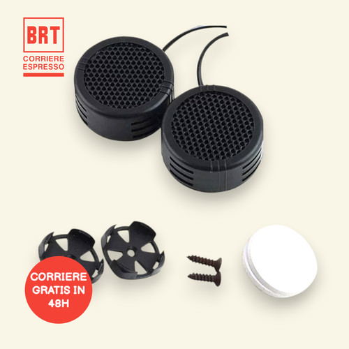 Coppia dome tweeter audio - coppia,