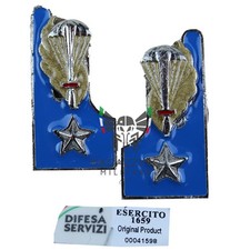Mostrine metallo smaltato da