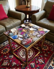 Tavolino da caffè in agata
