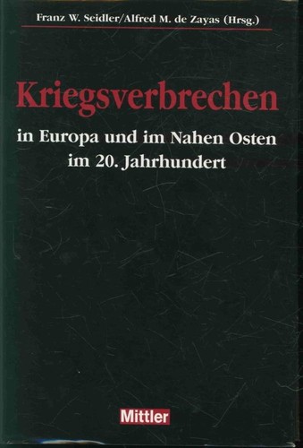Kriegsverbrechen anno 2002 - anno,