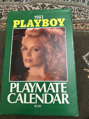 1983 playboy wall - playboy, calendar