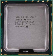 Intel Xeon X5687 3,6 GHz 12 MB