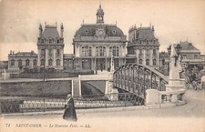 A675 Francia Saint Omer Nouveau Ponte cartolina d'epoca