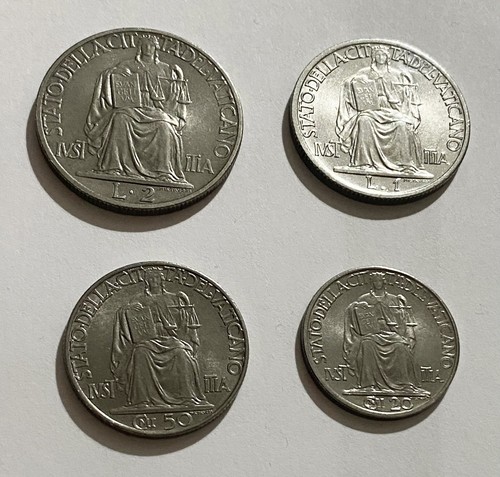 Vaticano pio xii - 1942, lire