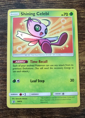 Pokemon shining celebi - pokemon,