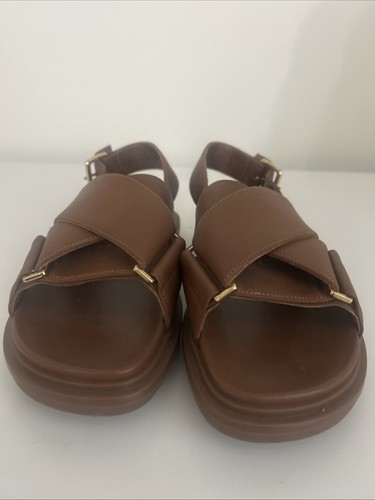 Sandali marni fussbet pelle - sandali,