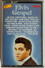 CASSETTE AUDIO - ELVIS PRESLEY - ELVIS GOSPEL - RCA - 1980 - TTBE