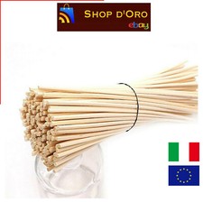 100pz Bastoncini in legno di rattan per diffusore profumi ad olio per ambienti