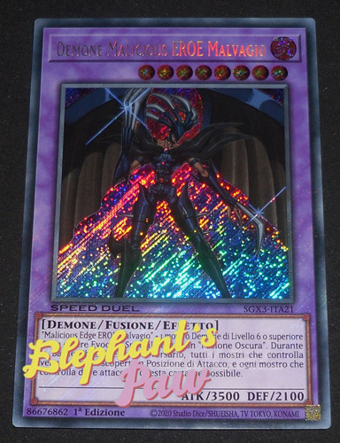 Yugioh demone malicious eroe - yugioh,