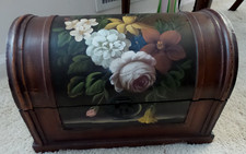 Cassapanca vintage Tole arte