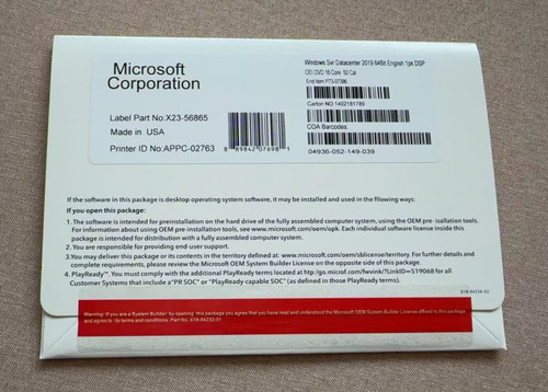 Microsoft windows server 2019 - microsoft,