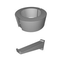 Supporto Cuffie per Batteria