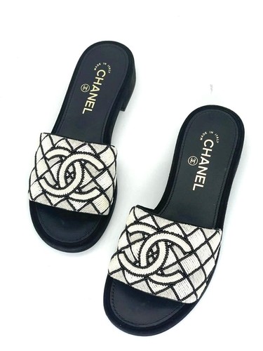 Scarpe sandali mules chanel - sandali,