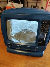 monitor TV televisore analogico radio vintage model 502R cinescopio B/N  CCTV 
