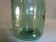 Antico Barattolo Vaso IN Vetro