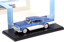 Hardtop Buick Roadmaster 1:43 NEO 1957 blu metallizzato/bianco