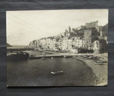 LA SPEZIA GOLFO VEDUTA  GENERALE FOTO ZANCOLLI ORIGINALE D'EPOCA SALI ARGENTO?