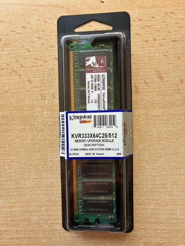 Kingston kvr333x64c25 512 - kingston,