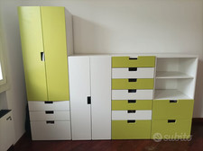 mobili ikea, armadi Smastad per cameretta bambini, 4 pezzi