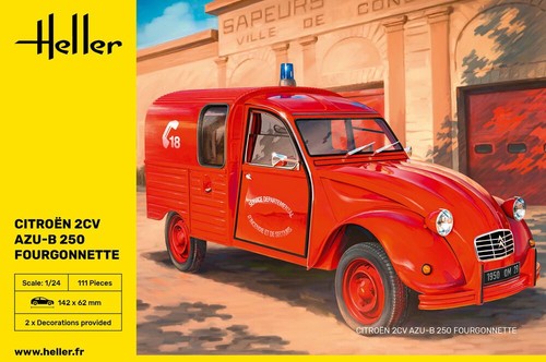 Maquette citroen 2cv - 1/24,