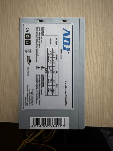 Adj alimentatore atx 620w - adj,