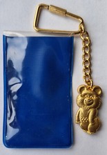 Portachiavi Misha, mascotte Olimpiadi Mosca 1980, in busta originale