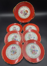 SERVIZIO set insalata dolci torta dessert Richard Ginori bordo d'orato