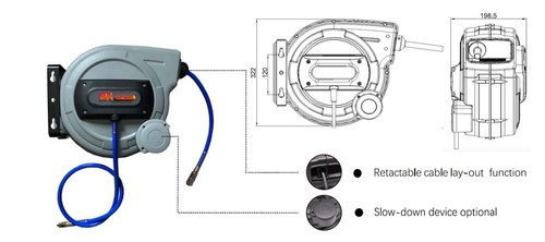 Arrotolatore aria compressa - arrotolatore,