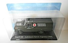 DIE CAST FORD F-100 - AMBULANCIA EJERCITO ARGENTINO (1969)1/43 SCAT13