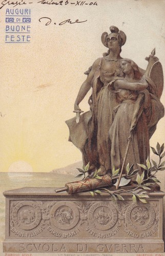 Cartolina militare auguri - cartolina, ,auguri