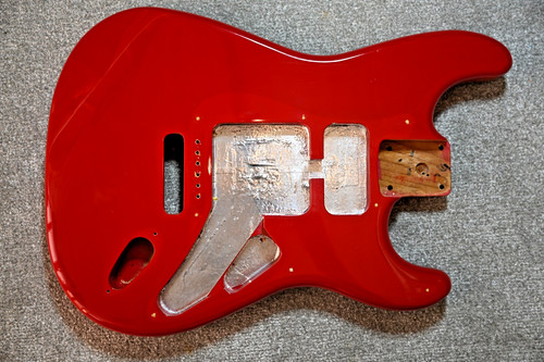 Corpo chitarra fender squier - corpo,