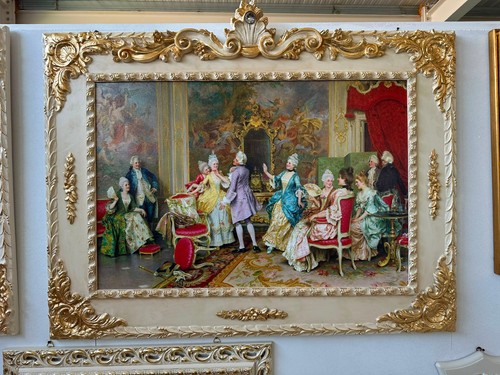 Quadro classico salotto - quadro, “salotto