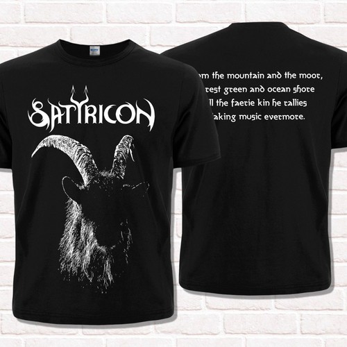 Shirt satyricon goat - t-shirt, "goat
