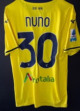 maglia Nuno Lazio match worn Yellow L indossata Mizuno serie a match day