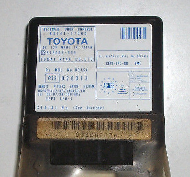 Centralina toyota mr2 vedi - centralina,