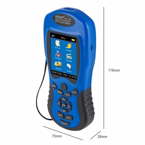 Misuratore terra gps - misuratore, di