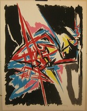 ANGELO SAVELLI Litografia