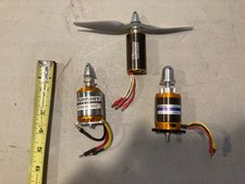 Lot of 3 Brushless RC Motors